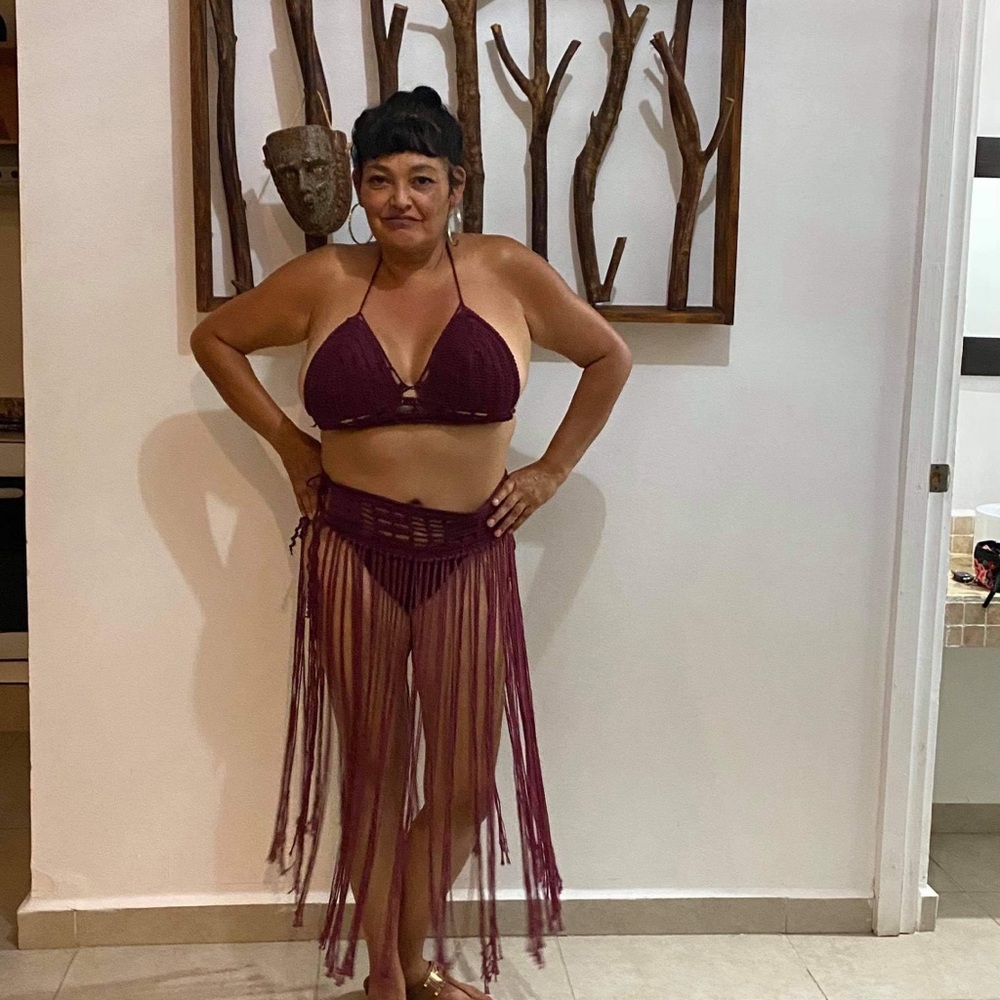 Hand crotched Swim wear